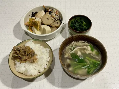 今日の晩ごはん 〜2024年11月18日〜