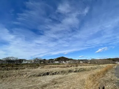 今日の風景/冬のすじ雲 〜2025年12月31日〜