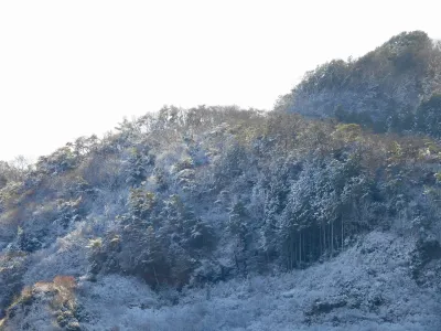 今日の風景/雪景色の山 〜2026年1月3日〜