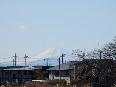 今日の風景/真っ白な富士山 〜2026年1月4日〜