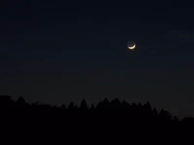 今日の風景/下弦の月 〜2026年5月18日〜