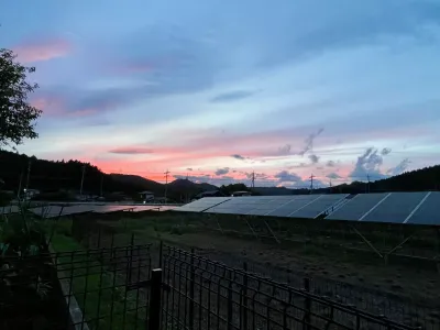今日の風景/燃える夕焼け 〜2026年6月22日〜