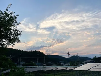 今日の風景/幻想的な夕焼け 〜2026年7月10日〜