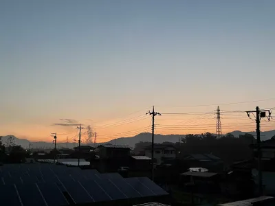 今日の風景/初夏の朝焼け 〜2026年7月23日〜