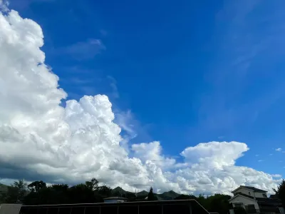 今日の風景/見上げた夏の空 〜2026年8月14日〜