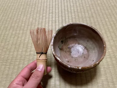 今日のてわすら/足尾焼専用茶筅 〜2026年1月17日〜