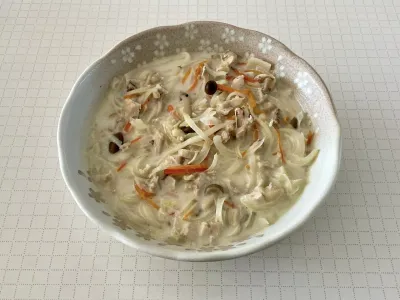 今日のてわすら/ミルクスープうどん 〜2026年3月12日〜