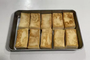 今日のてわすら/焼き高野豆腐 〜2026年4月1日〜