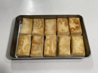 今日のてわすら/焼き高野豆腐 〜2026年4月1日〜