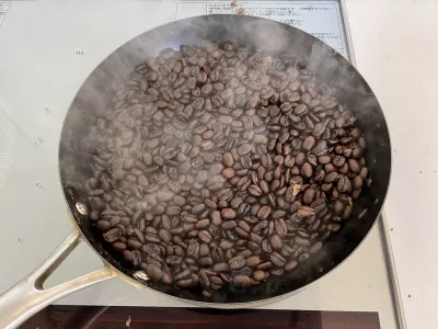今日のてわすら/コーヒー豆の焙煎 〜2026年5月2日〜