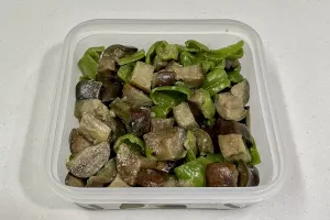 今日のてわすら/なすとピーマンの甘味噌炒め 〜2026年8月1日〜