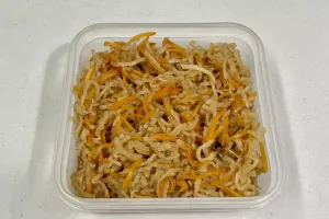 今日のてわすら/切り干し大根とにんじんの煮物 〜2026年9月26日〜